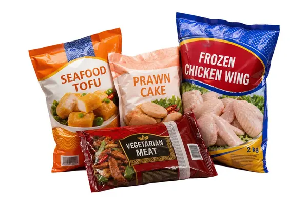 Frozen food packaging bags