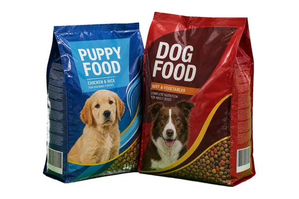 Pet food packaging bags